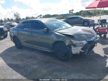  Salvage Toyota Camry