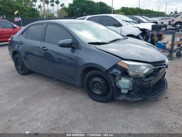  Salvage Toyota Corolla