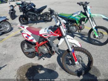  Salvage Apollo 250cc Dirt Bike