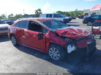  Salvage Toyota Corolla