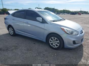  Salvage Hyundai ACCENT