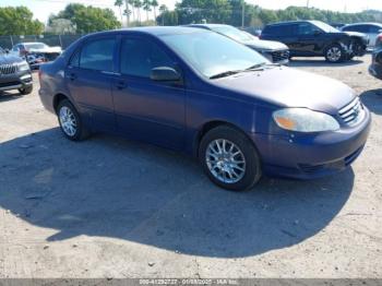  Salvage Toyota Corolla