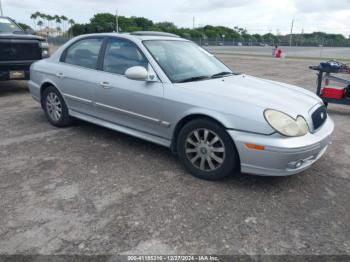  Salvage Hyundai SONATA