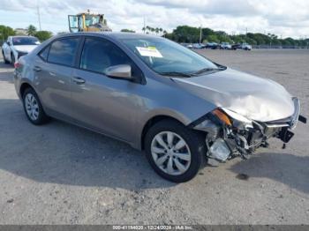  Salvage Toyota Corolla