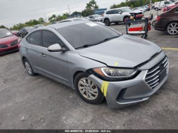  Salvage Hyundai ELANTRA