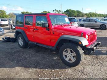  Salvage Jeep Wrangler