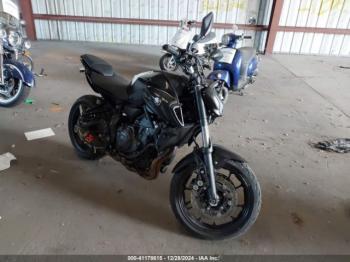  Salvage Yamaha Mt07