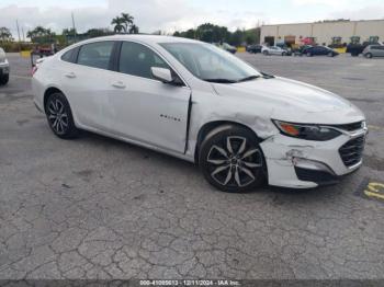  Salvage Chevrolet Malibu