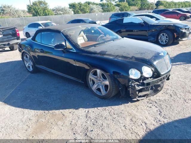  Salvage Bentley Continental Gtc