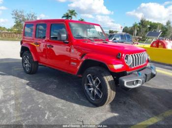  Salvage Jeep Wrangler