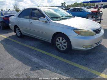  Salvage Toyota Camry