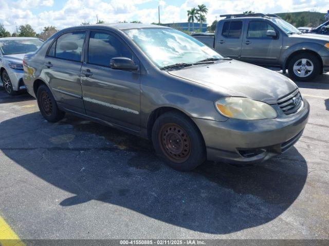  Salvage Toyota Corolla