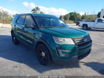  Salvage Ford Police Interceptor