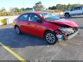  Salvage Toyota Corolla