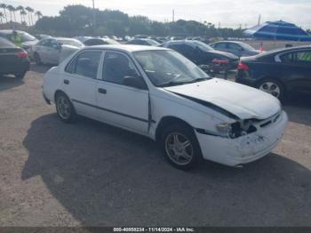  Salvage Toyota Corolla