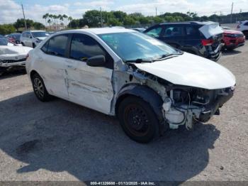  Salvage Toyota Corolla