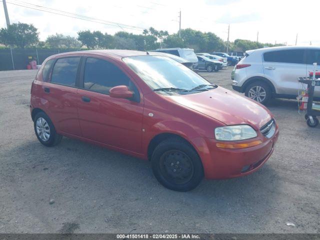  Salvage Chevrolet Aveo 5