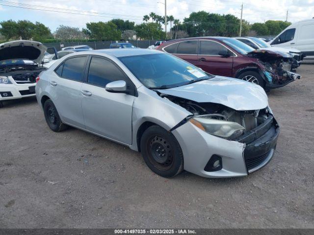  Salvage Toyota Corolla