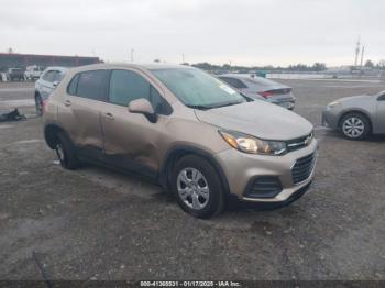  Salvage Chevrolet Trax