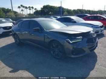  Salvage Acura TLX