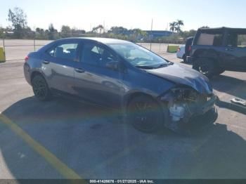  Salvage Toyota Corolla