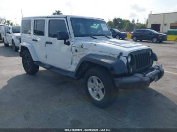  Salvage Jeep Wrangler