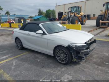  Salvage BMW 2 Series