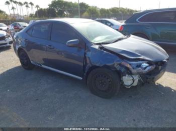  Salvage Toyota Corolla