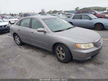  Salvage Hyundai Azera