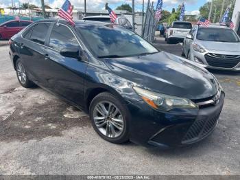  Salvage Toyota Camry