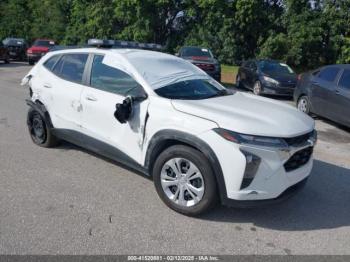  Salvage Chevrolet Trax