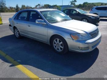  Salvage Toyota Avalon