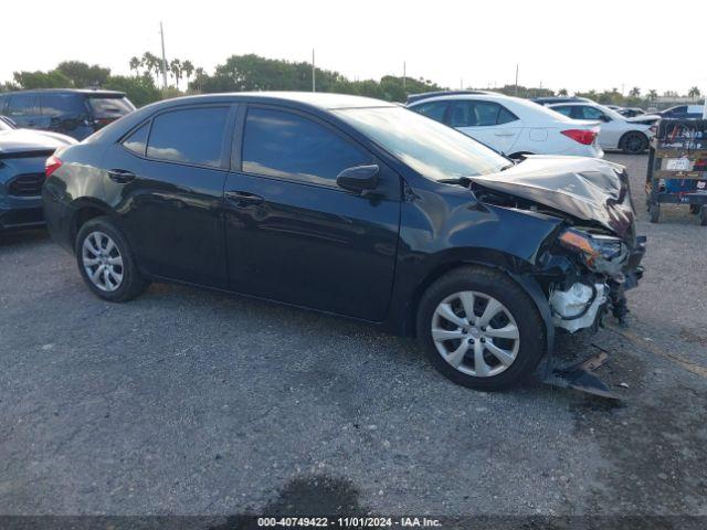  Salvage Toyota Corolla