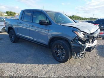  Salvage Honda Ridgeline