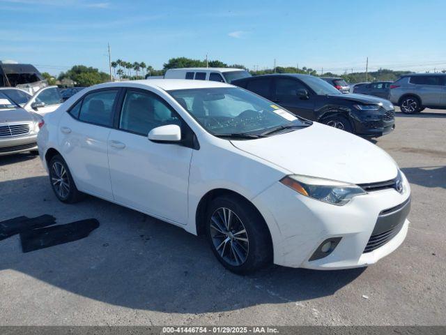  Salvage Toyota Corolla