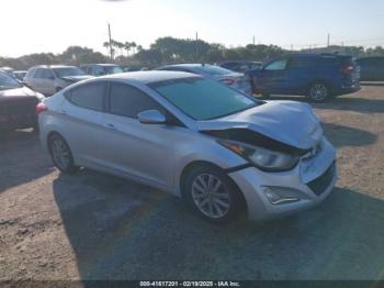  Salvage Hyundai ELANTRA