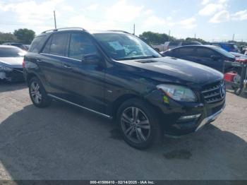  Salvage Mercedes-Benz M-Class