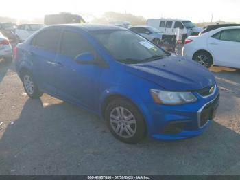  Salvage Chevrolet Sonic