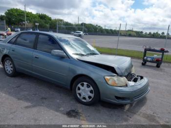  Salvage Toyota Avalon