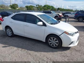  Salvage Toyota Corolla