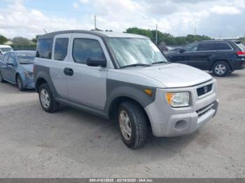  Salvage Honda Element