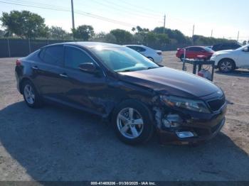  Salvage Kia Optima