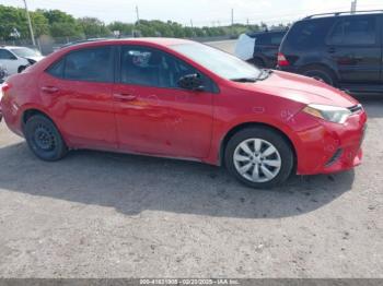  Salvage Toyota Corolla