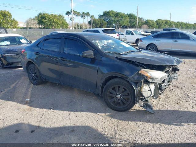  Salvage Toyota Corolla