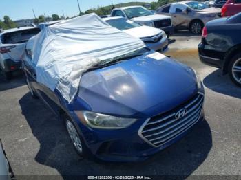  Salvage Hyundai ELANTRA