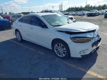  Salvage Chevrolet Malibu