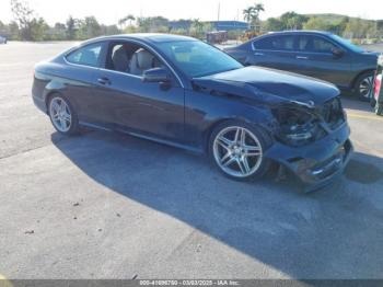  Salvage Mercedes-Benz C-Class