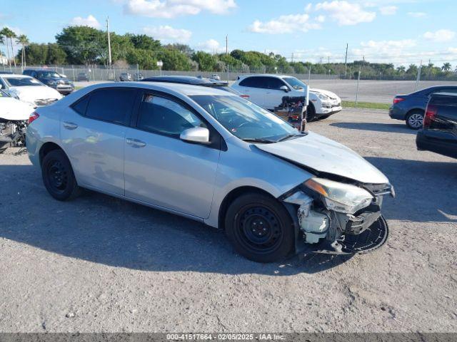  Salvage Toyota Corolla