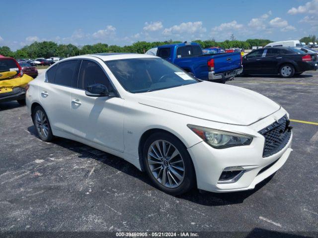  Salvage INFINITI Q50