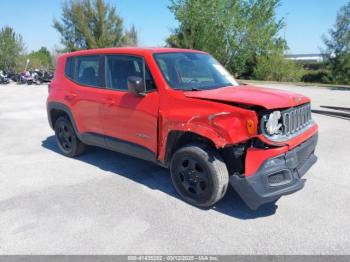  Salvage Jeep Renegade